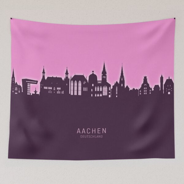 Item preview, Aachen Germany Skyline designed and sold by ArtPrints.