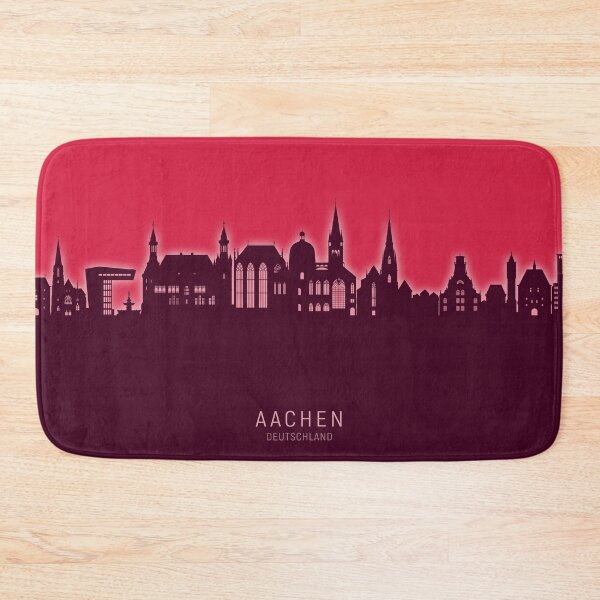 Item preview, Aachen Germany Skyline designed and sold by ArtPrints.