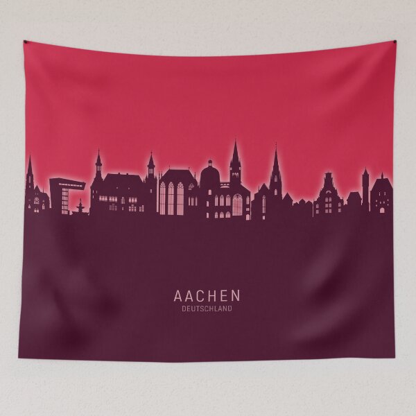 Item preview, Aachen Germany Skyline designed and sold by ArtPrints.