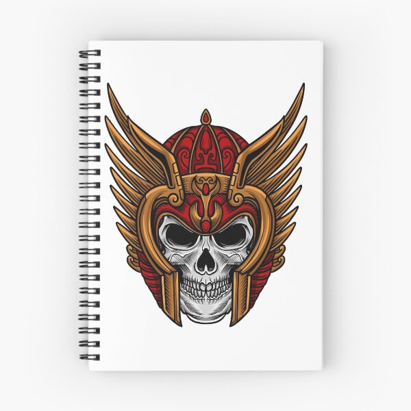 Item preview, Warrior Skull With A Helmet designed and sold by JTS STORE.