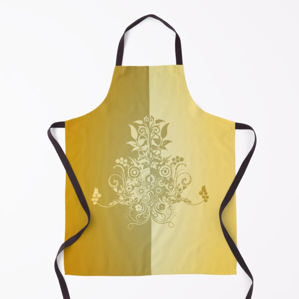 Item preview, Swirly floral degradado brillante amarillo designed and sold by Anteia.
