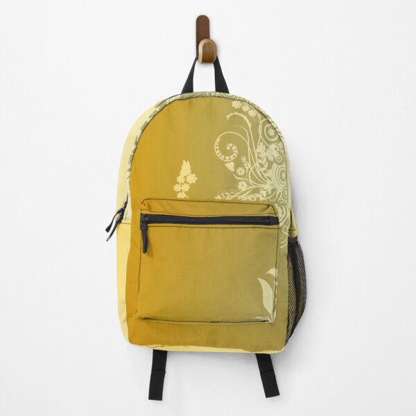 Item preview, Yellow bright gradient floral swirly designed and sold by Anteia.