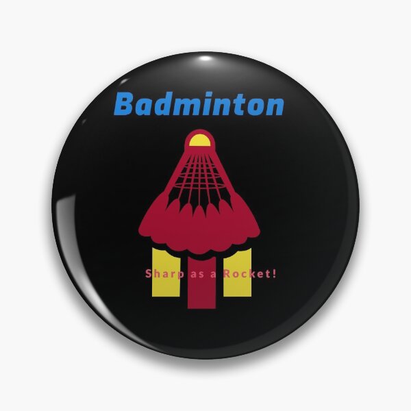 Item preview, Badminton - Sharp As a Rocket designed and sold by Got-Ya-Bak.