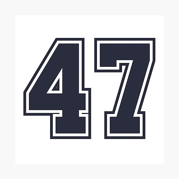 Artikelvorschau, 47 Sport Nummer Siebenundvierzig entworfen und verkauft von HelloFromAja.