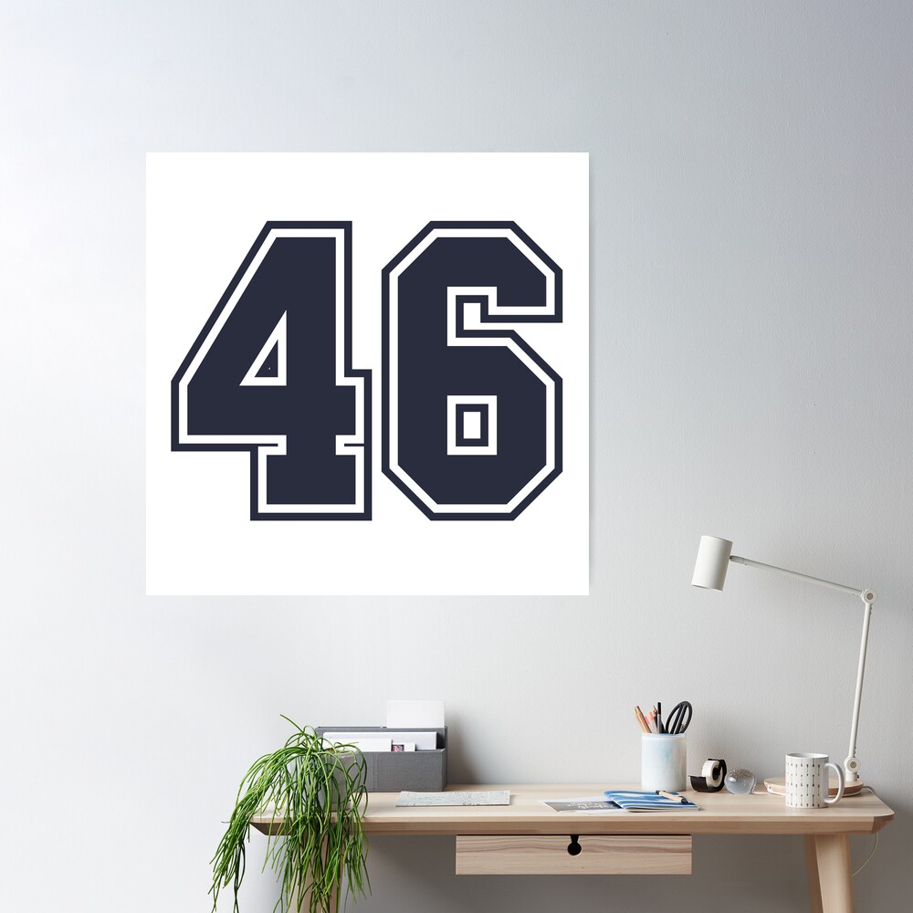 Number 44 Sports Tampa Fourty-Four Jersey Poster for Sale by HelloFromAja