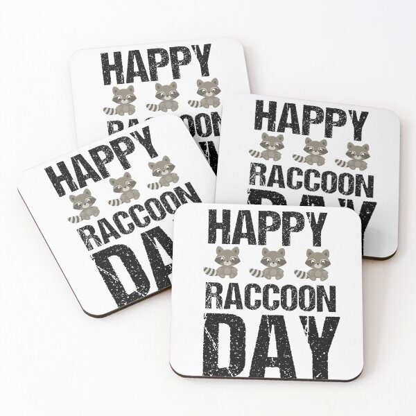Item preview, Happy Raccoon day! designed and sold by Beyond Words.