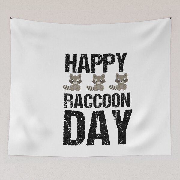 Item preview, Happy Raccoon day! designed and sold by Beyond Words.