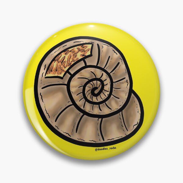 Item preview, Suture Lines Ammonite designed and sold by RockADoodles.