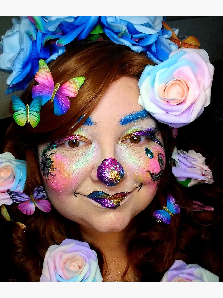 "Flower Face" Sticker by NoOOoWaY Redbubble