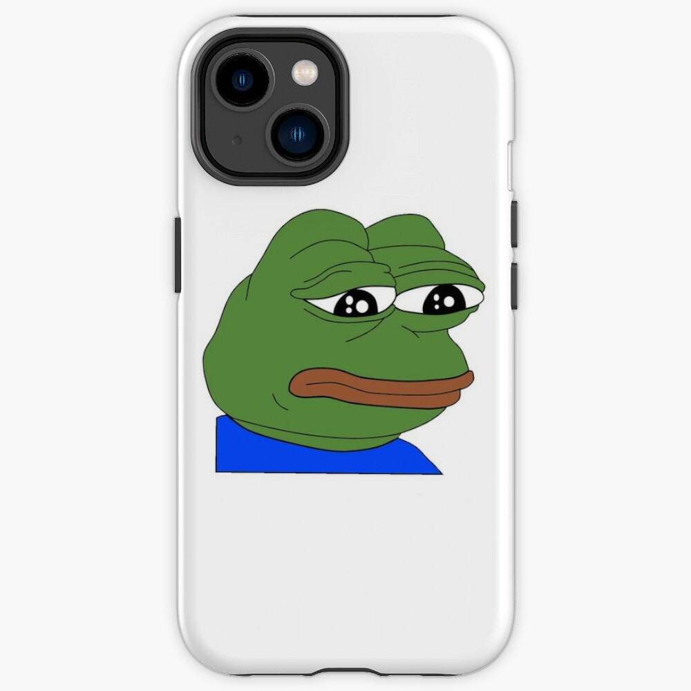 PEPE THE SMUG FROG PINK HOODIE iPhone 13 Pro Max Case Cover