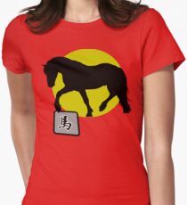 Year of The Horse Women's Fitted T-Shirt