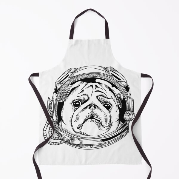 Item preview, Pug Astrodog Art designed and sold by JTS STORE.