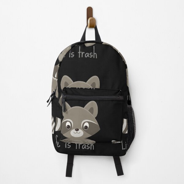 Item preview, Raccoon puns - Life is trash designed and sold by Beyond Words.