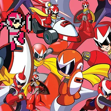 Artwork thumbnail, Protoman Collage - NO PROFIT FOR RENA by RenaInnocenti