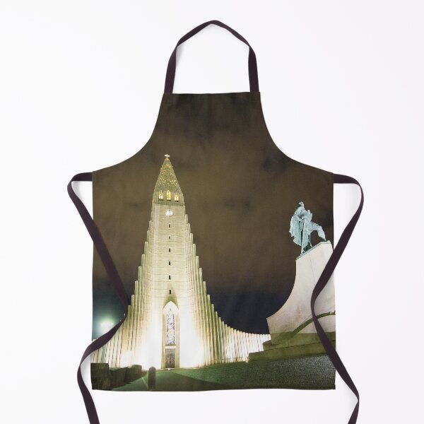 Item preview, Reykjavik Church tower by Night designed and sold by hawkie.