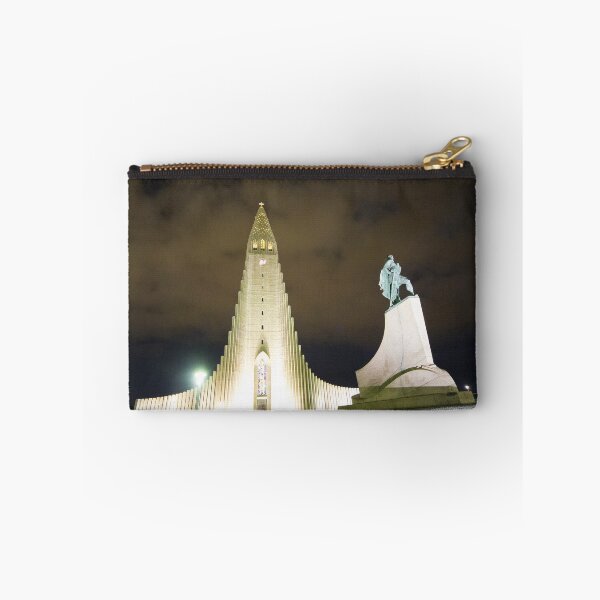 Item preview, Reykjavik Church tower by Night  designed and sold by hawkie.