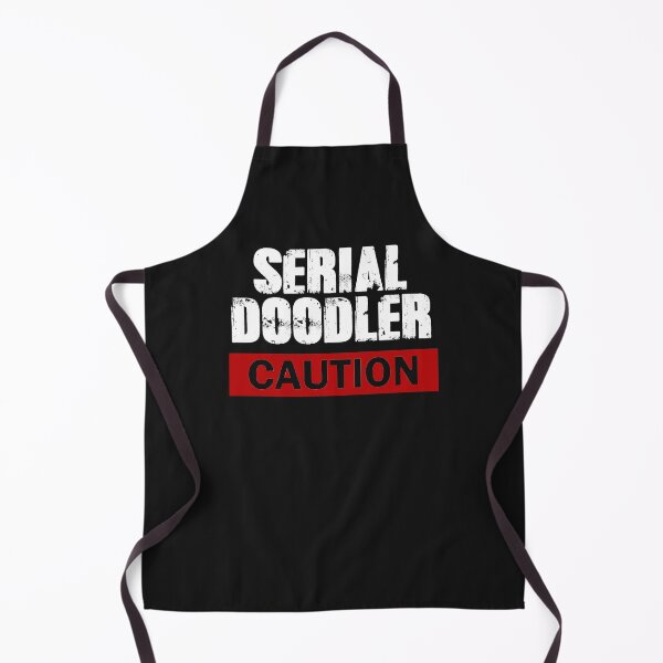 Item preview, Serial Doodler Caution designed and sold by REApparelCo.