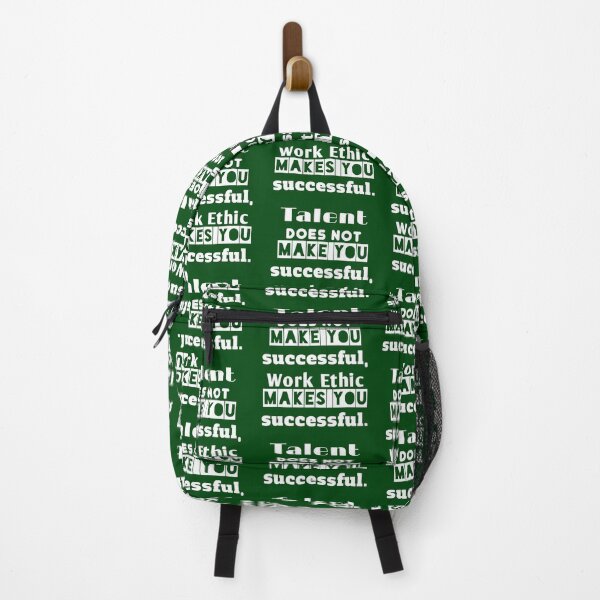 Item preview, Talent Does Not Make You Successful, Work Ethic Makes You Successful Motivational Quotes designed and sold by sasijaya.