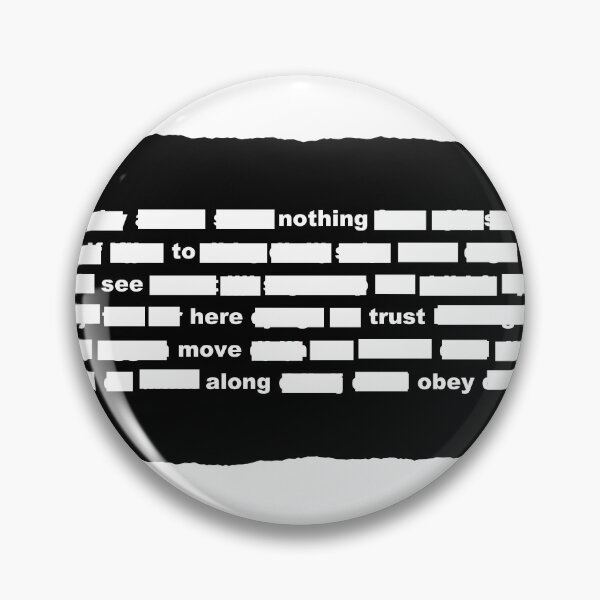 Item preview, Conspiracy Redacted designed and sold by GabrielloG.