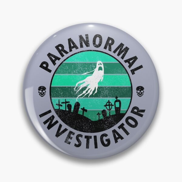 Item preview, Paranormal Investigator - Ghostly Graveyard - Black and Grey designed and sold by Forevercreative.