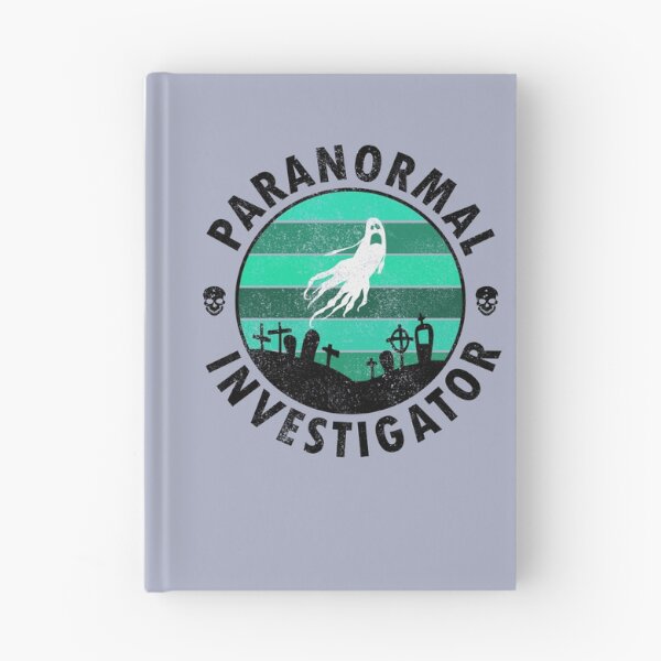 Item preview, Paranormal Investigator - Ghostly Graveyard - Black and Grey designed and sold by Forevercreative.
