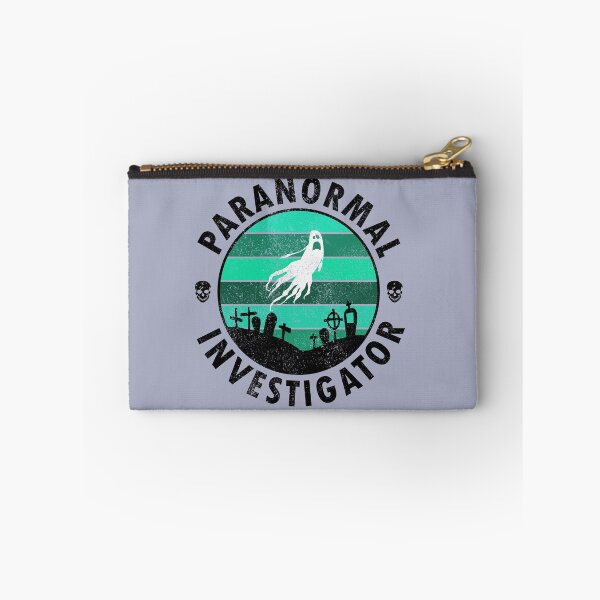 Item preview, Paranormal Investigator - Ghostly Graveyard - Black and Grey designed and sold by Forevercreative.