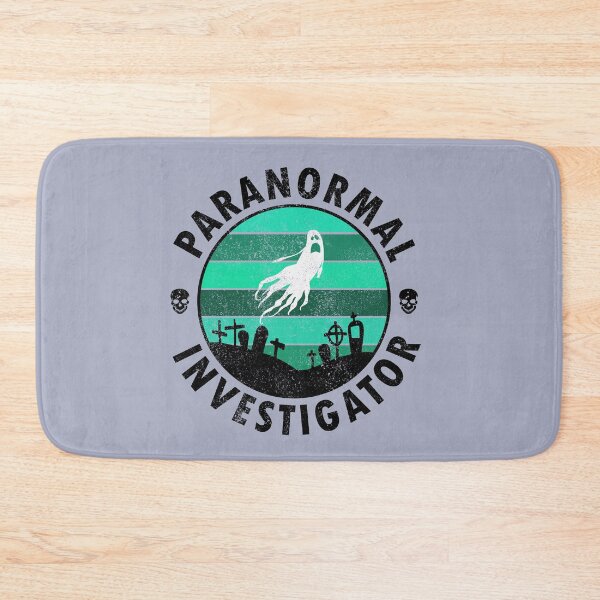 Item preview, Paranormal Investigator - Ghostly Graveyard - Black and Grey designed and sold by Forevercreative.