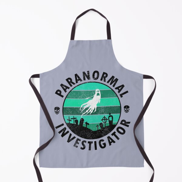 Item preview, Paranormal Investigator - Ghostly Graveyard - Black and Grey designed and sold by Forevercreative.