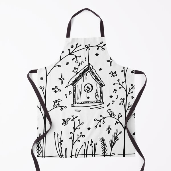Item preview, Bird house in winter designed and sold by Aurealis Creatief.