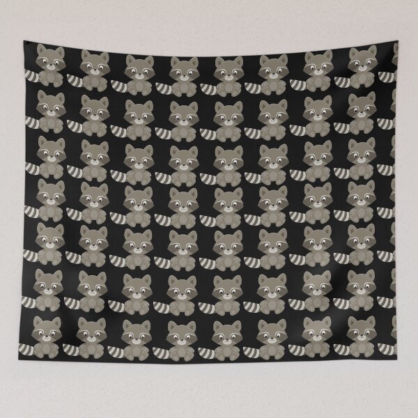 Item preview, Raccoon pattern designed and sold by Beyond Words.