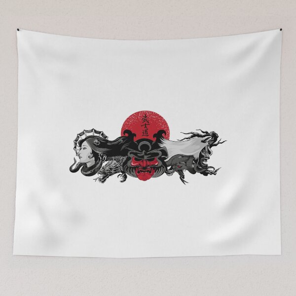 Item preview, Japan Demons Art designed and sold by JTS STORE.