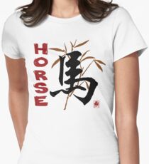 Year of The Horse Women's Fitted T-Shirt