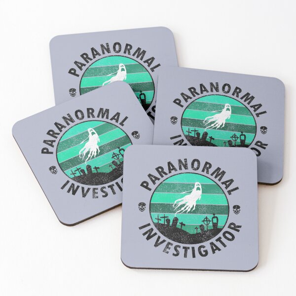 Item preview, Paranormal Investigator - Ghostly Graveyard - Black and Grey designed and sold by Forevercreative.