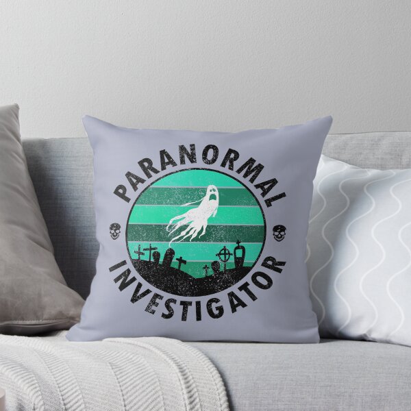 Item preview, Paranormal Investigator - Ghostly Graveyard - Black and Grey designed and sold by Forevercreative.