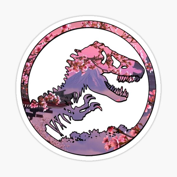 Jurassic Park Logo Sticker – Acid Ink Designs