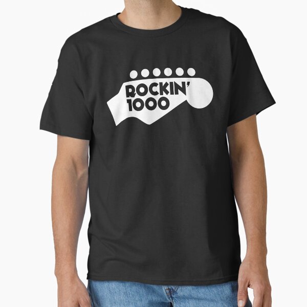 Item preview, Rockin'1000 White Logo Original designed and sold by rockin1000.