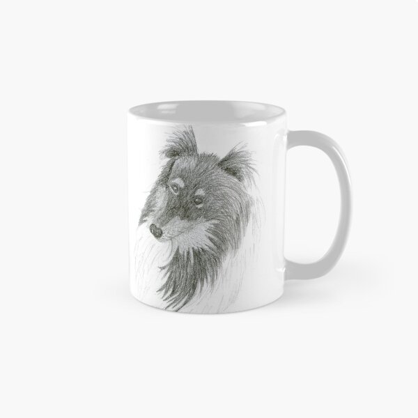 Item preview, Black Lassie, Collie Sketch designed and sold by Jane McDougall.