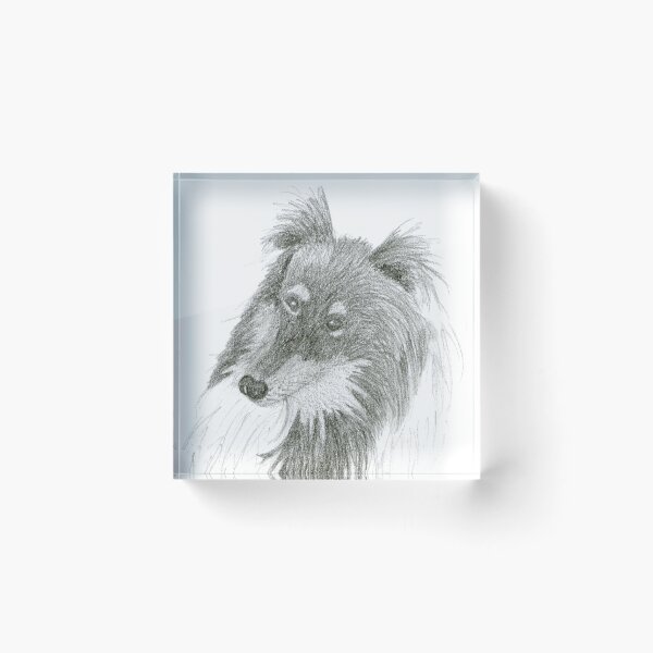 Item preview, Black Lassie, Collie Sketch designed and sold by Jane McDougall.