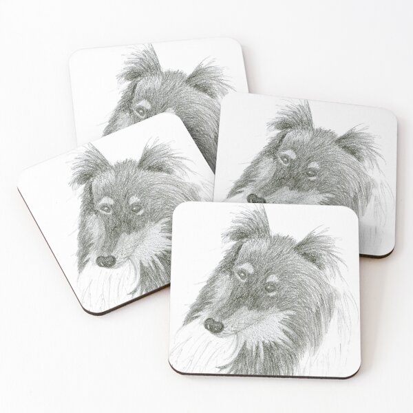 Item preview, Black Lassie, Collie Sketch designed and sold by Jane McDougall.
