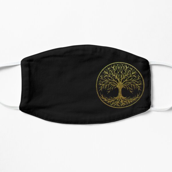 Yggdrasil, Keltischer Lebensbaum, Weltenbaum, Natur, Kelten, Wikinger Flache Maske