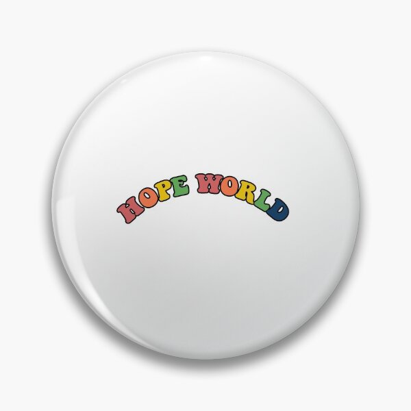 Item preview, Hope World Lettering Print designed and sold by bangtwicearts.