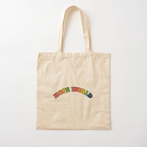 Impression de lettrage Hope World Tote bag classique