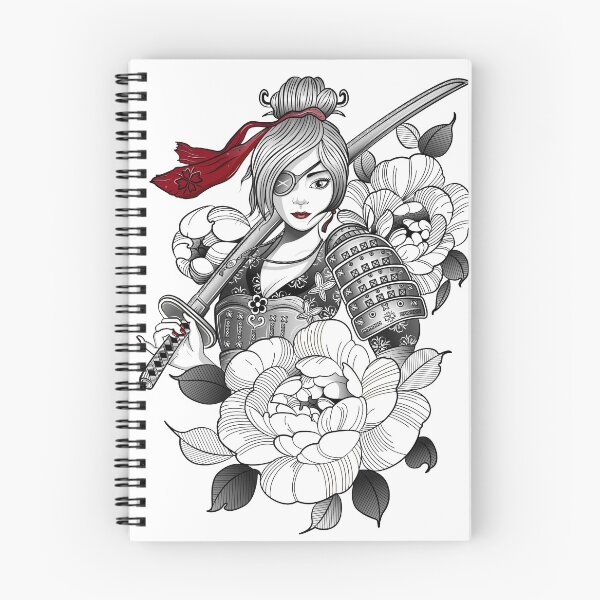 Item preview, Samurai Girl With A Sword designed and sold by JTS STORE.