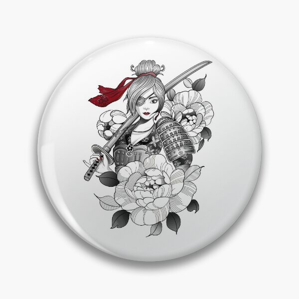 Item preview, Samurai Girl With A Sword designed and sold by JTS STORE.