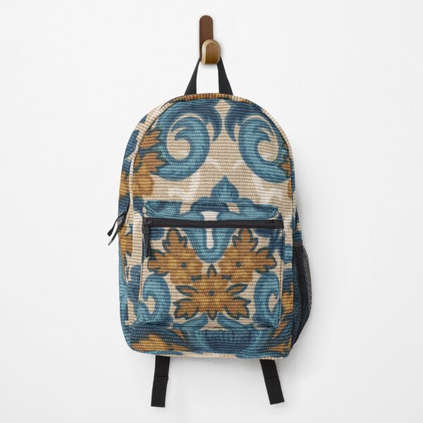 Item preview, Blue flowers_tapestry designed and sold by Des fleurs dans mon coeur.