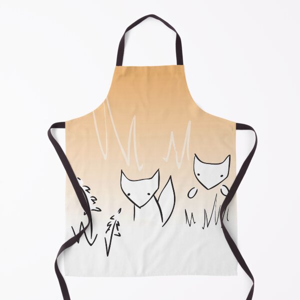 Item preview, foxes in a field of foxgloves designed and sold by bravescribbler.