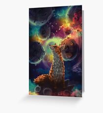 Little Prince , Saint-Exupery Greeting Card