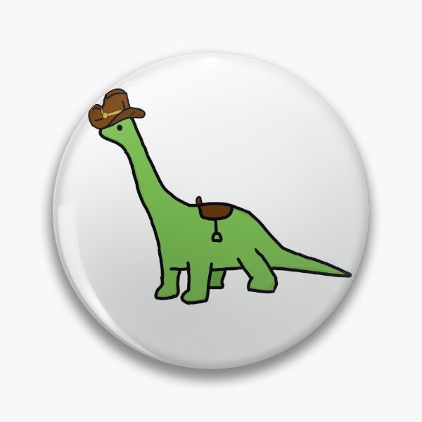 Item preview, Cowboy dinosaur  designed and sold by Kstickers00.