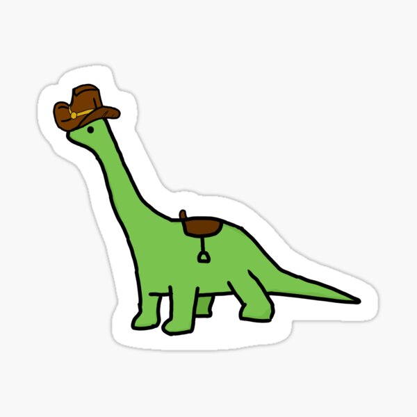 Trex Dino Sticker, Cute Dinosaur Blue Vinyl Decal Label Phone Transpar –  Starcove Fashion