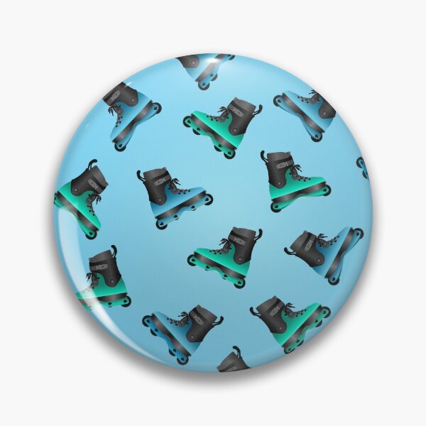 Item preview, Aggressive Skates Pattern Blue designed and sold by HenrisKas.
